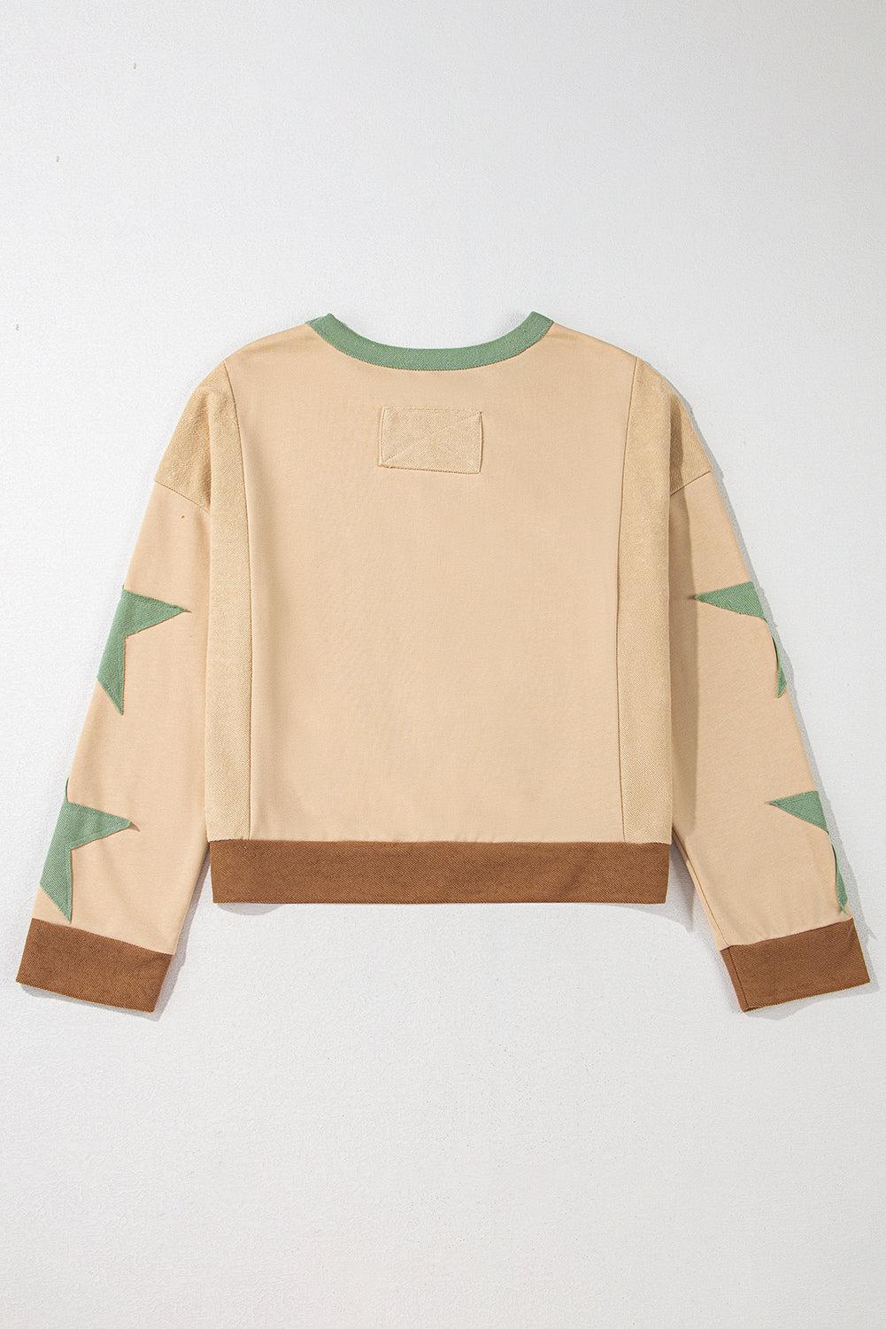 Multicolor STAR Parchment Patchwork Top