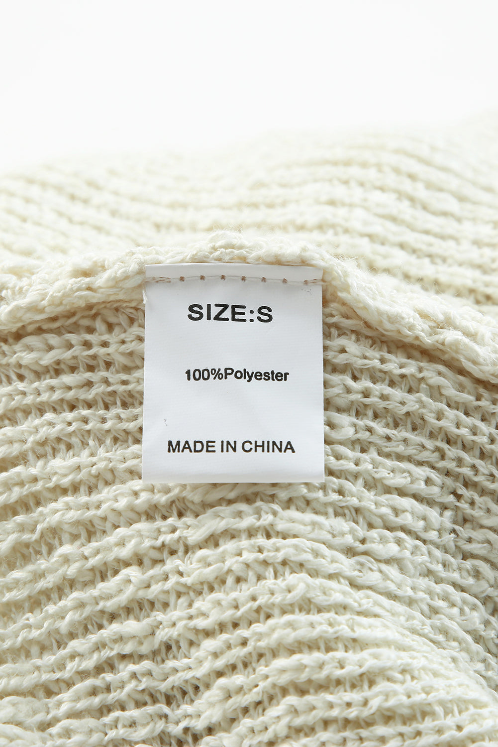 Backless Wrap around V-Neck Sweater
