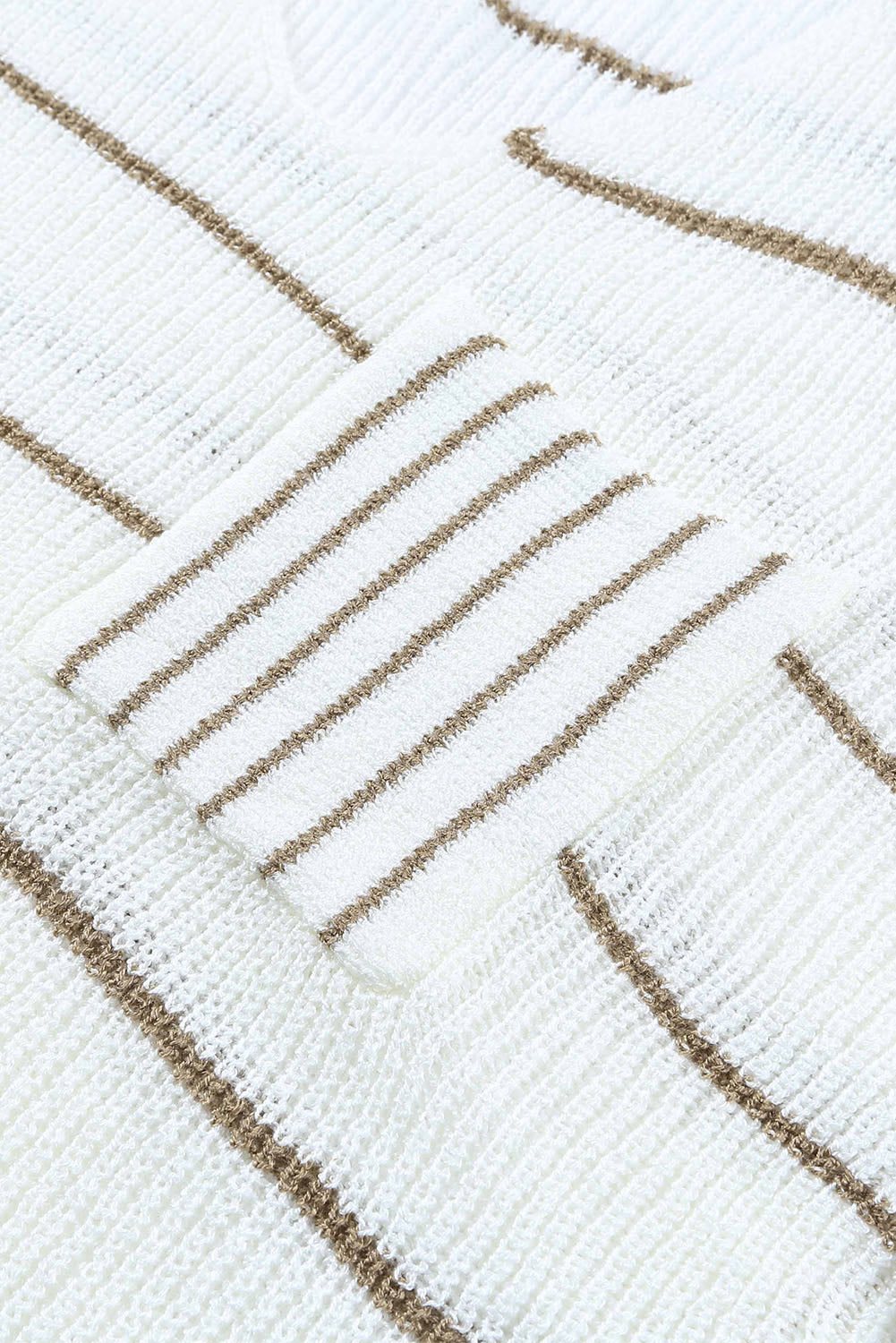 Stripe Chest Pocket Sweater