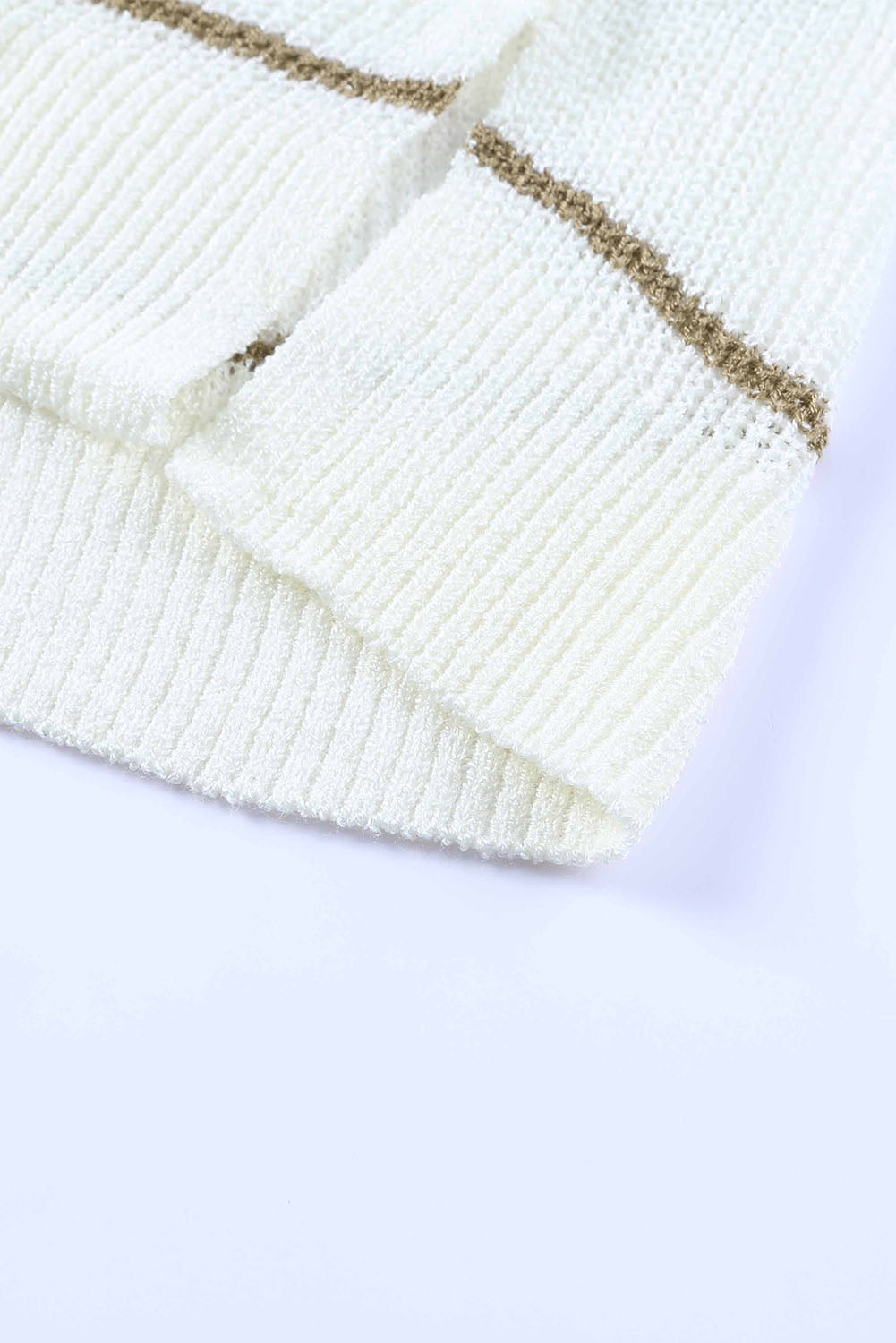Stripe Chest Pocket Sweater
