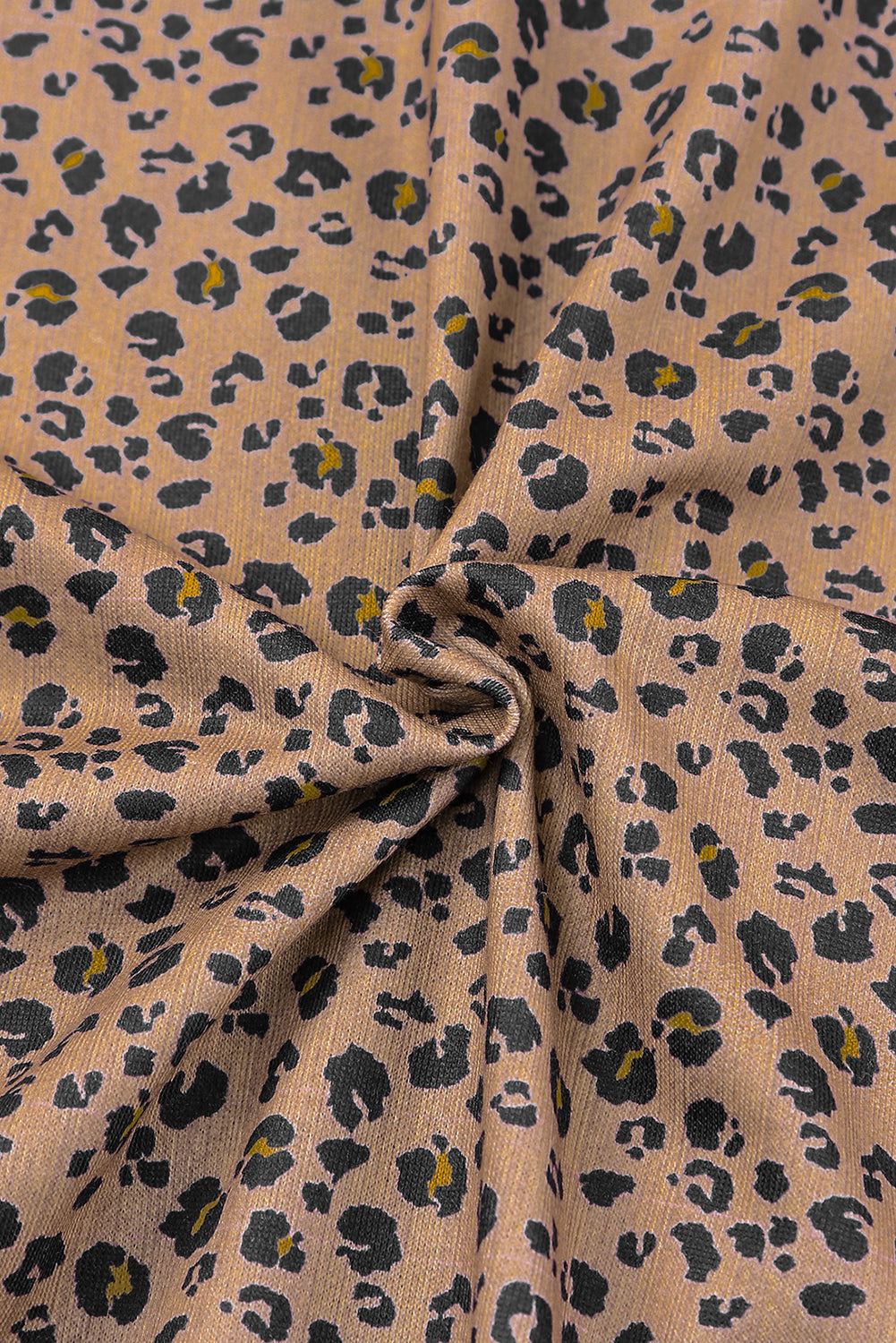Leopard Buttondown Patchwork Jacket