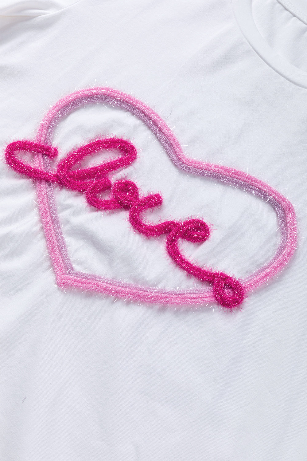 Valentines Love V-Love Tinsel Tee