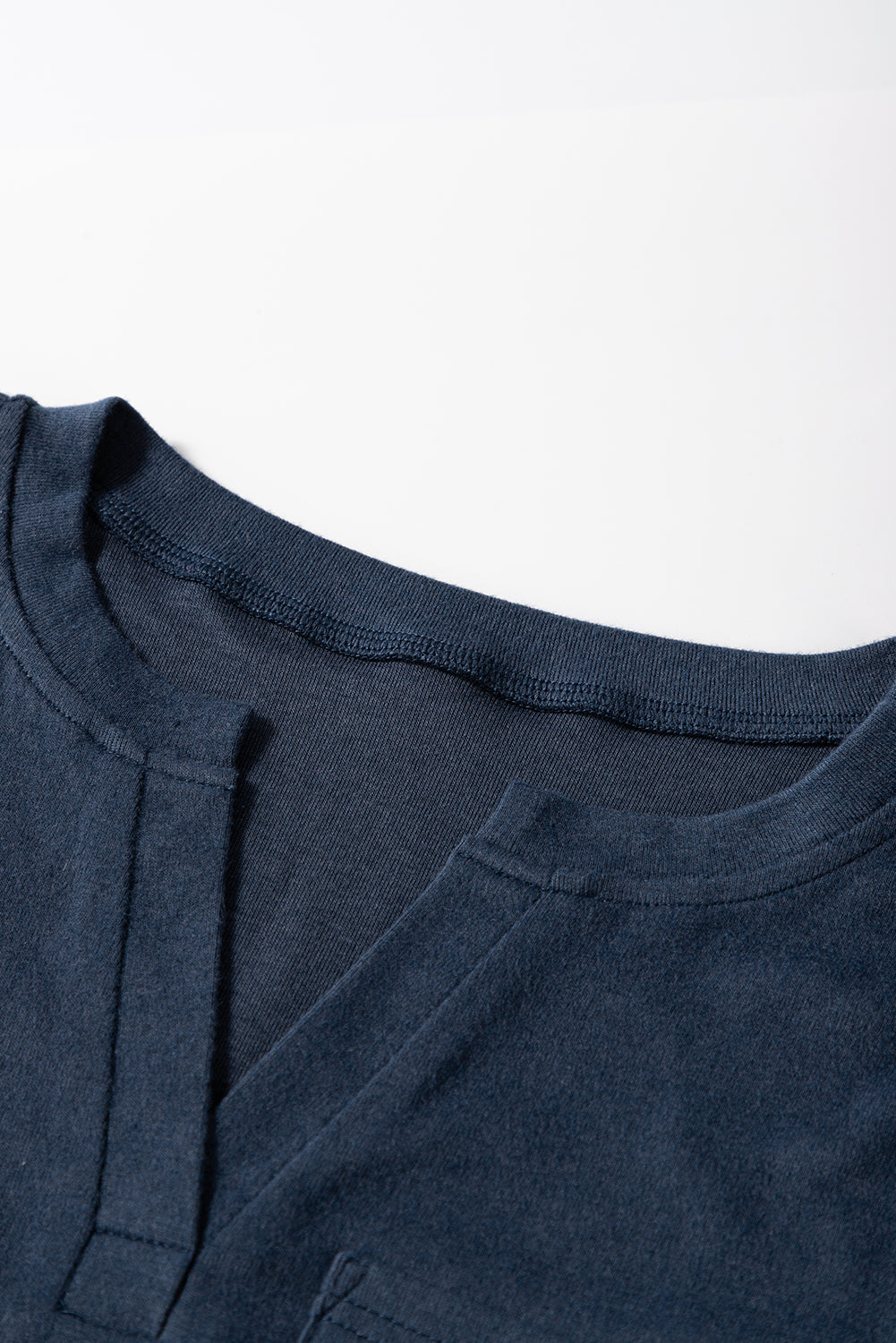 Dirty Blue Soft Pocket Long Sleeve Tee