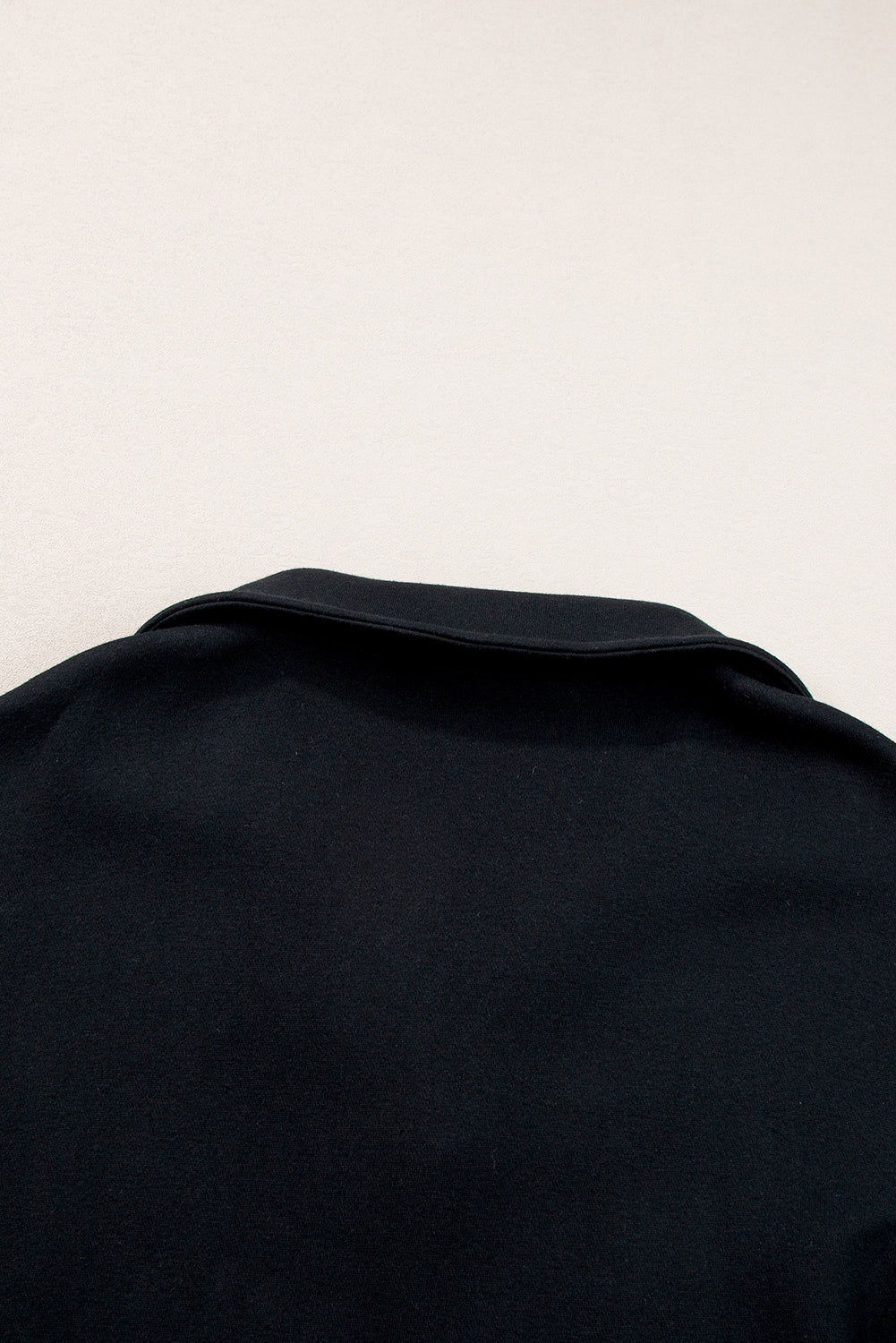 Soft V Neck Kangaroo Collared Pullover