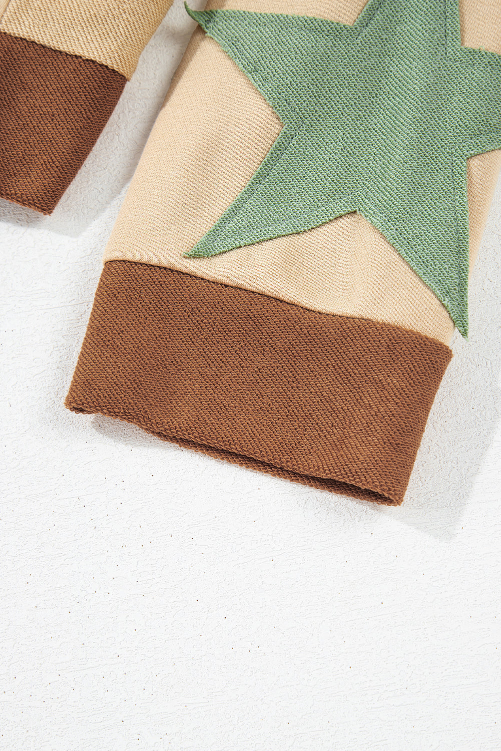 Multicolor STAR Parchment Patchwork Top