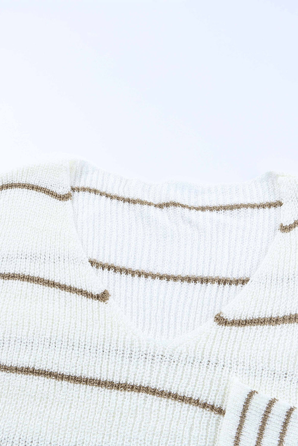Stripe Chest Pocket Sweater