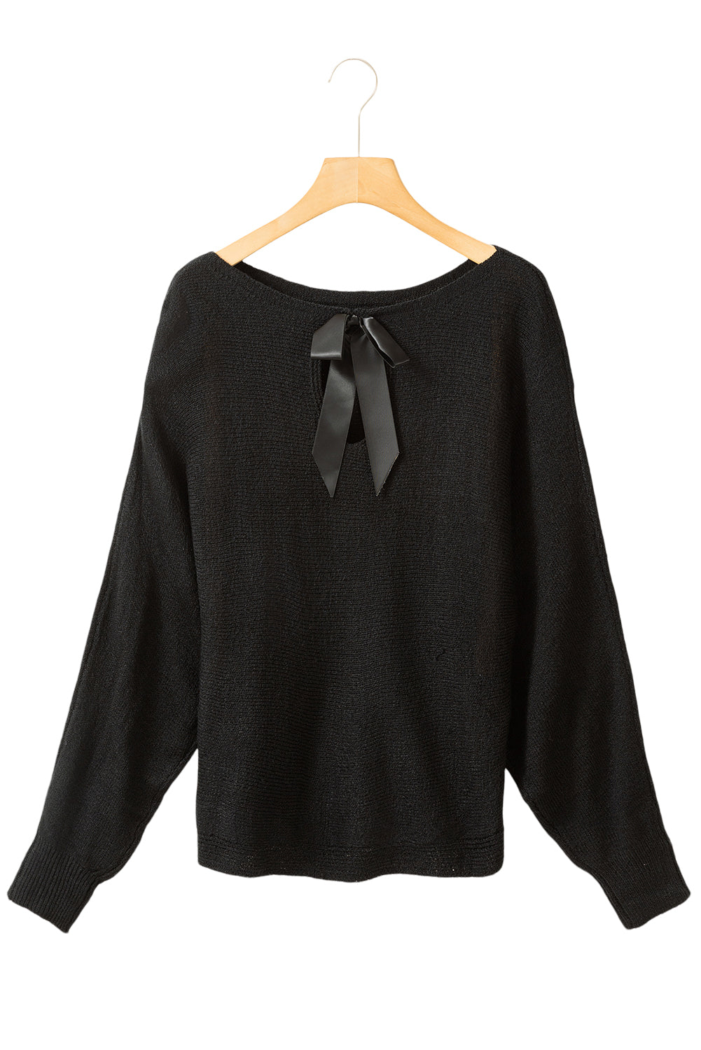 Sexy Back Bowknot Sweater