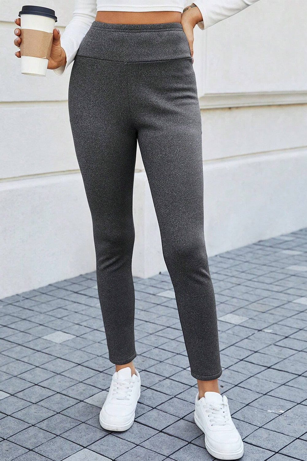 Thermal Knit Ankle Leggings