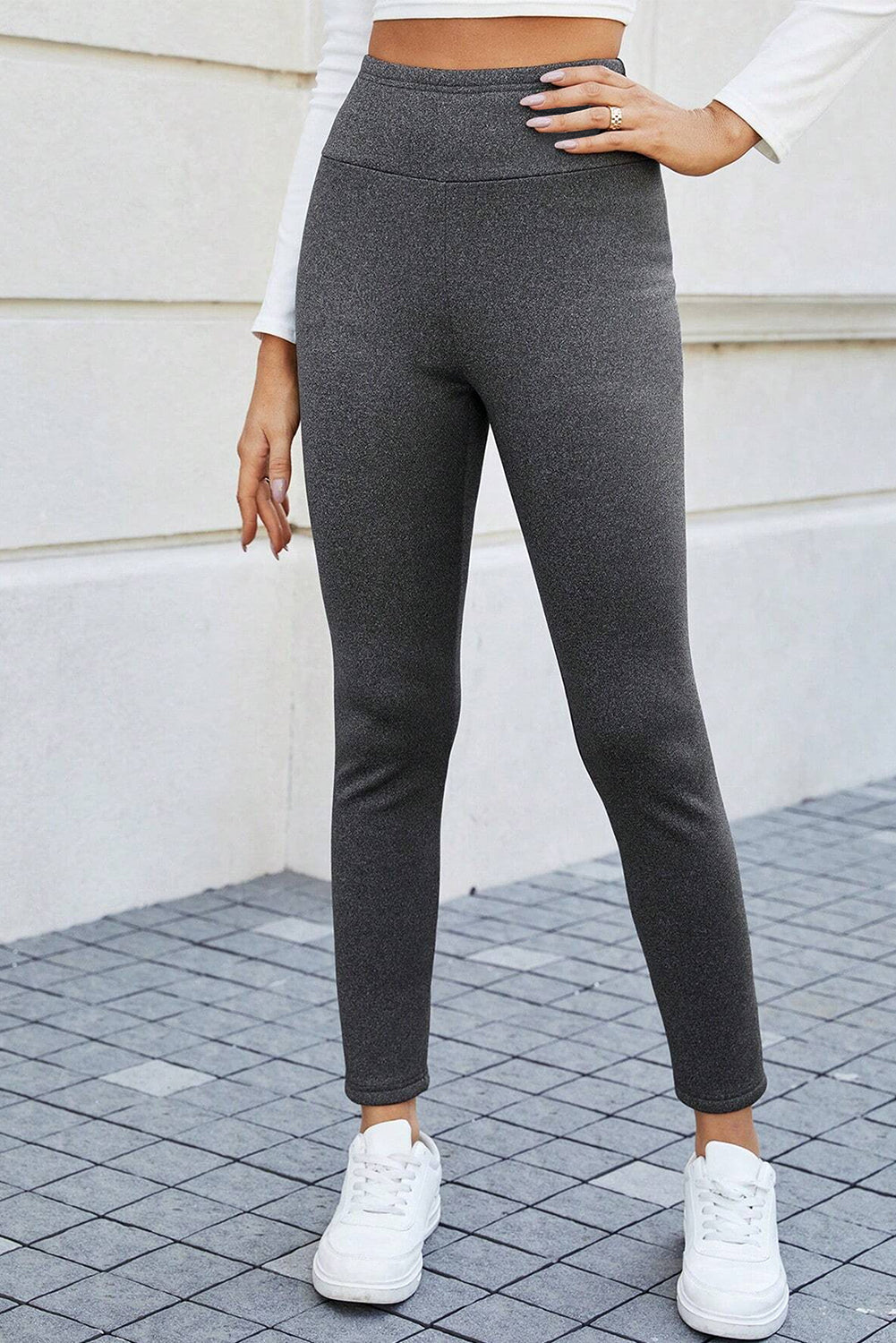 Thermal Knit Ankle Leggings