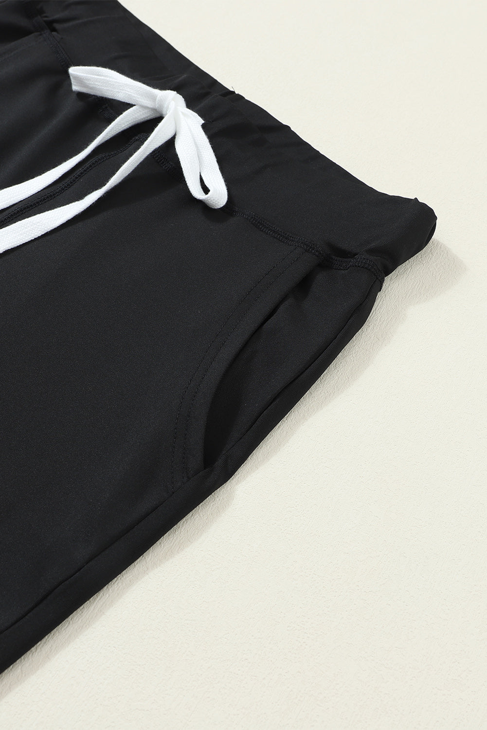 Drawstring Waist Joggers